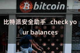 比特派安全助手   check your balances