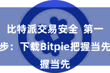 比特派交易安全  第一步：下载Bitpie把握当先